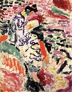 Henri Matisse Woman in a Japanese Robe painting